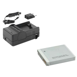 Synergy Digital Accessory Kit, Works with Canon Powershot D10 Digital Camera includes: SDNB6L Battery, SDM-185 Charger