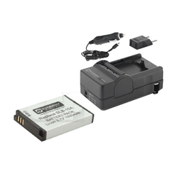 Synergy Digital Accessory Kit, Works with Samsung P1000 Digital Camera includes: SDSLB10A Battery, SDM-1501 Charger