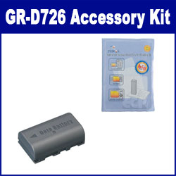 Synergy Digital Accessory Kit, Works with JVC GR-D726 Camcorder includes: ZELCKSG Care & Cleaning, SDBNVF808 Battery