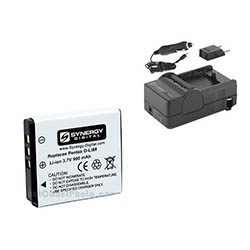 Synergy Digital Accessory Kit, Works with Pentax Optio P70 Digital Camera includes: SDDLi88 Battery, SDM-1528 Charger