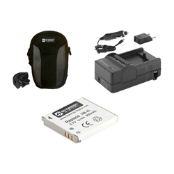 Synergy Digital Accessory Kit, Works with Canon Powershot SD430 Digital Camera includes: SDM-120 Charger, SDNB4L Battery, SDC-21 Case