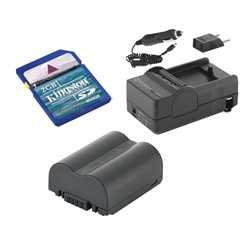 Synergy Digital Accessory Kit, Works with Panasonic Lumix DMC-FZ18 Digital Camera includes: SDCGAS006 Battery, SDM-162 Charger, KSD2GB Memory Card