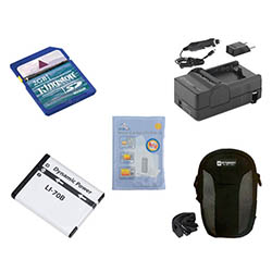 Synergy Digital Accessory Kit, Works with Olympus VG-110 Digital Camera includes: SDLi70B Battery, SDM-1522 Charger, KSD2GB Memory Card, SDC-21 Case, ZELCKSG Care & Cleaning