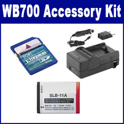 Synergy Digital Accessory Kit, Works with Samsung WB700 Digital Camera includes: ACD308 Battery, SDM-1501 Charger, KSD2GB Memory Card