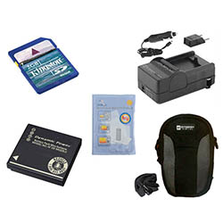 Synergy Digital Accessory Kit, Works with Panasonic Lumix DMC-ZS10 Digital Camera includes: SDDMWBCG10 Battery, SDM-1508 Charger, KSD2GB Memory Card, SDC-22 Case, ZELCKSG Care & Cleaning