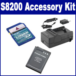 Synergy Digital Accessory Kit, Works with Nikon COOLPIX S8200 Digital Camera includes: SDENEL12 Battery, SDM-197 Charger, KSD2GB Memory Card