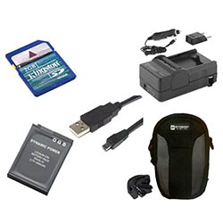 Synergy Digital Accessory Kit, Works with Nikon COOLPIX S8200 Digital Camera includes: SDENEL12 Battery, SDM-197 Charger, KSD2GB Memory Card, SDC-22 Case, USB8PIN USB Cable