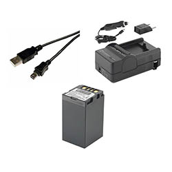 Synergy Digital Accessory Kit, Works with JVC GR-D275US Camcorder includes: SDBNVF733 Battery, SDM-115 Charger, USB5PIN USB Cable