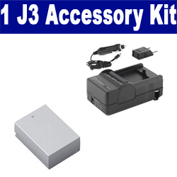 Synergy Digital Accessory Kit, Works with Nikon 1 J3 Digital Camera includes: SDENEL20 Battery, SDM-1549 Charger