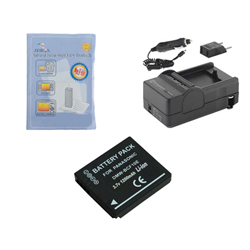 Synergy Digital Accessory Kit, Works with Panasonic Lumix DMC-FT5 Digital Camera includes: SDDMWBCF10 Battery, SDM-1508 Charger, ZELCKSG Care & Cleaning