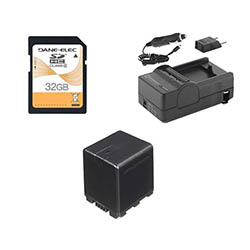 Synergy Digital Accessory Kit, Works with Panasonic HC-X920 Camcorder includes: SDVWVBN390 Battery, SDM-1551 Charger, SD32GB Memory Card