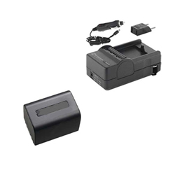 Synergy Digital Accessory Kit, Works with Sony HDR-CX220 Camcorder includes: SDNPFV70NEW Battery, SDM-109 Charger