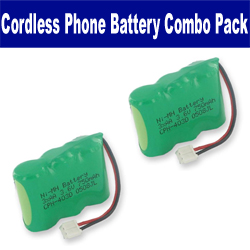 Empire Cordless Phone Batteries, Compatible with AT&T-Lucent 5300 Cordless Phone, (NiMh, 3.6V, 750 mAh) Ultra High Capacity, combo-pack includes: 2 x EM-CPH-403D Batteries