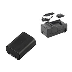 Synergy Digital Accessory Kit, Works with Sony HDR-CX380 Camcorder includes: SDNPFV50NEW Battery, SDM-109 Charger