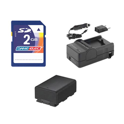 Synergy Digital Accessory Kit, Works with Samsung HMX-F90 Camcorder includes: SDIABP210E Battery, SDM-1524 Charger, KSD2GB Memory Card