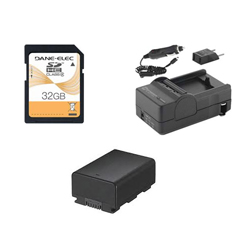 Synergy Digital Accessory Kit, Works with Samsung HMX-F90 Camcorder includes: SDIABP210E Battery, SDM-1524 Charger, SD32GB Memory Card