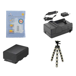 Synergy Digital Accessory Kit, Works with Samsung HMX-F90 Camcorder includes: SDIABP210E Battery, SDM-1524 Charger, ZELCKSG Care & Cleaning, GP-22 Tripod