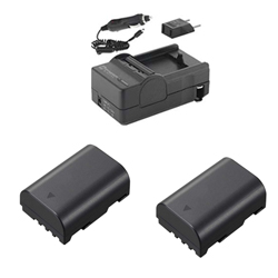 Synergy Digital Accessory Kit, Works with Panasonic Lumix DMC-GH3 Digital Camera includes: SDM-1565 Charger, 2 x SDDMWBLF19E Batteries