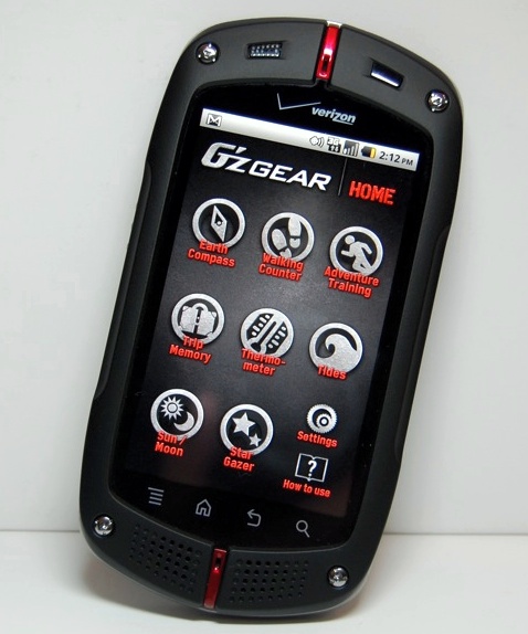 Casio Gzone Commando Cell Phone