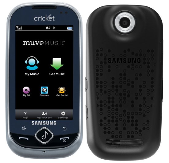 Cricket Muve Cell Phone