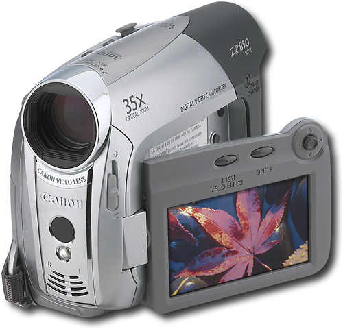 Canon ZR850 Battery and Charger - ZR850 Camcorder and chargers