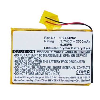 Batteries for TEASIGPS