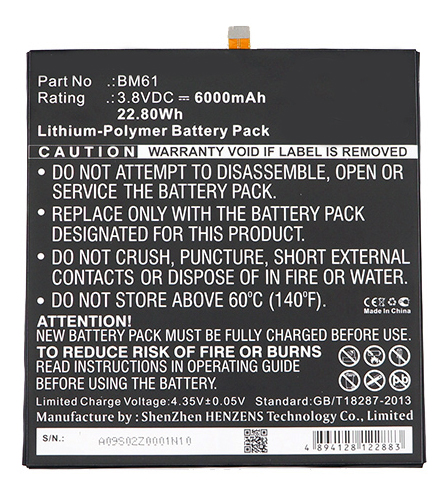 Batteries for XiaomiReplacement