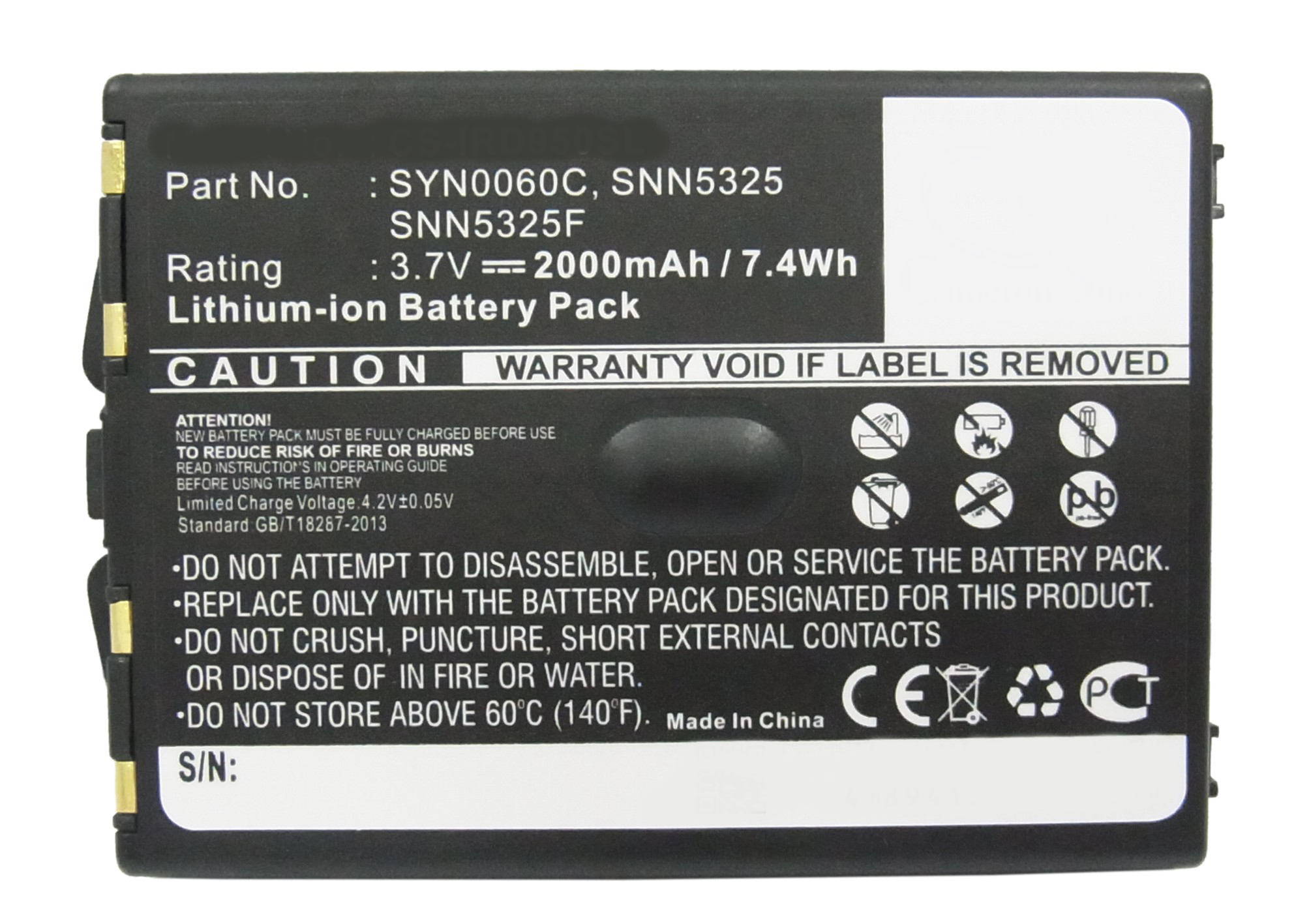 Batteries for IridiumSatellite Phone