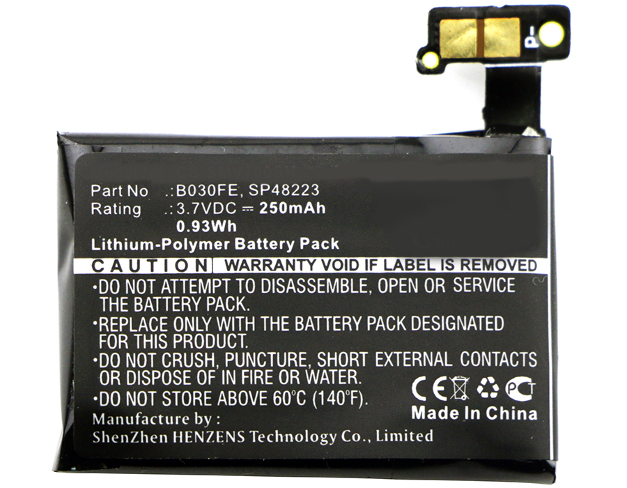 Batteries for SamsungSmartwatch