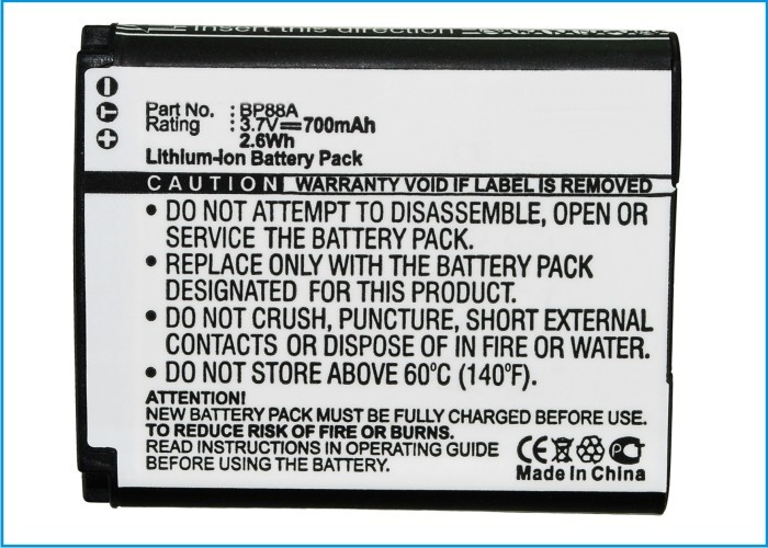 Batteries for Samsung DV300 Digital Camera