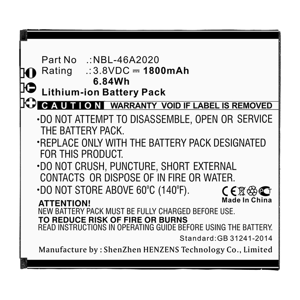 Batteries for NeffosCell Phone