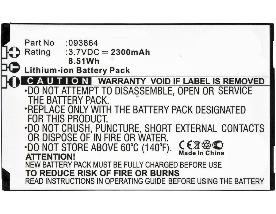 Batteries for OricomBaby Monitor