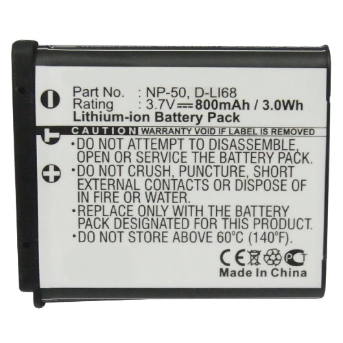 Batteries for PentaxAmplifier