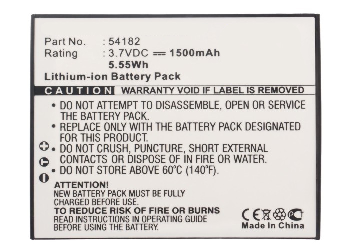 Batteries for RCAPlayer