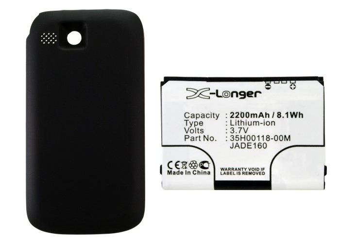 Synergy Digital Battery Compatible With HTC 35H00118-00M Cellphone Battery - (Li-Ion, 3.7V, 2200 mAh / 8.14Wh)