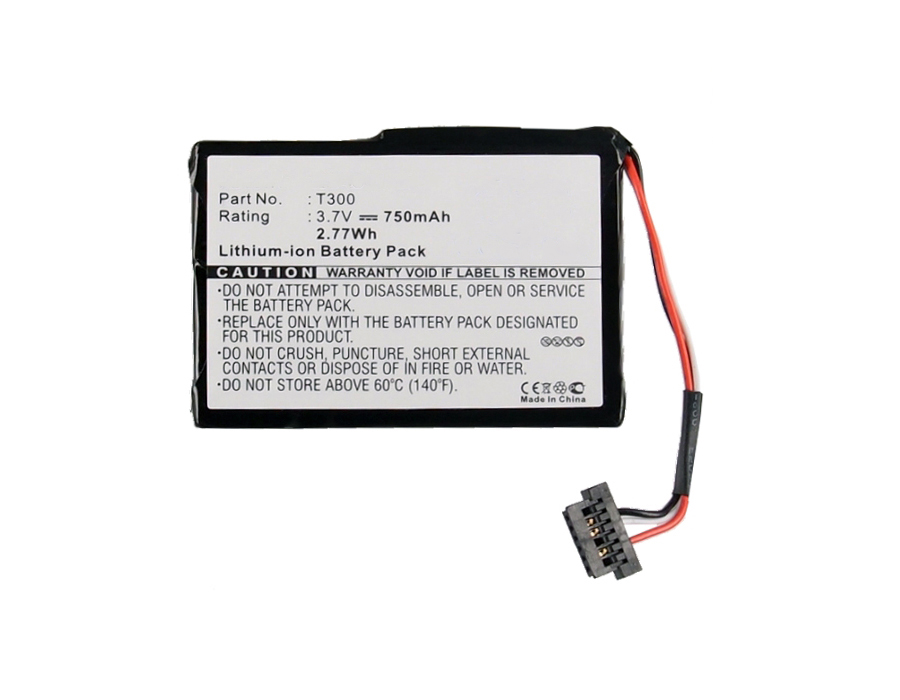 Synergy Digital GPS Battery, Compatible with Navman T300 GPS Battery (Li-ion, 3.7V, 750mAh)