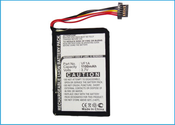 Synergy Digital GPS Battery, Compatible with TomTom 6027A0114501 GPS Battery (Li-ion, 3.7V, 900mAh)