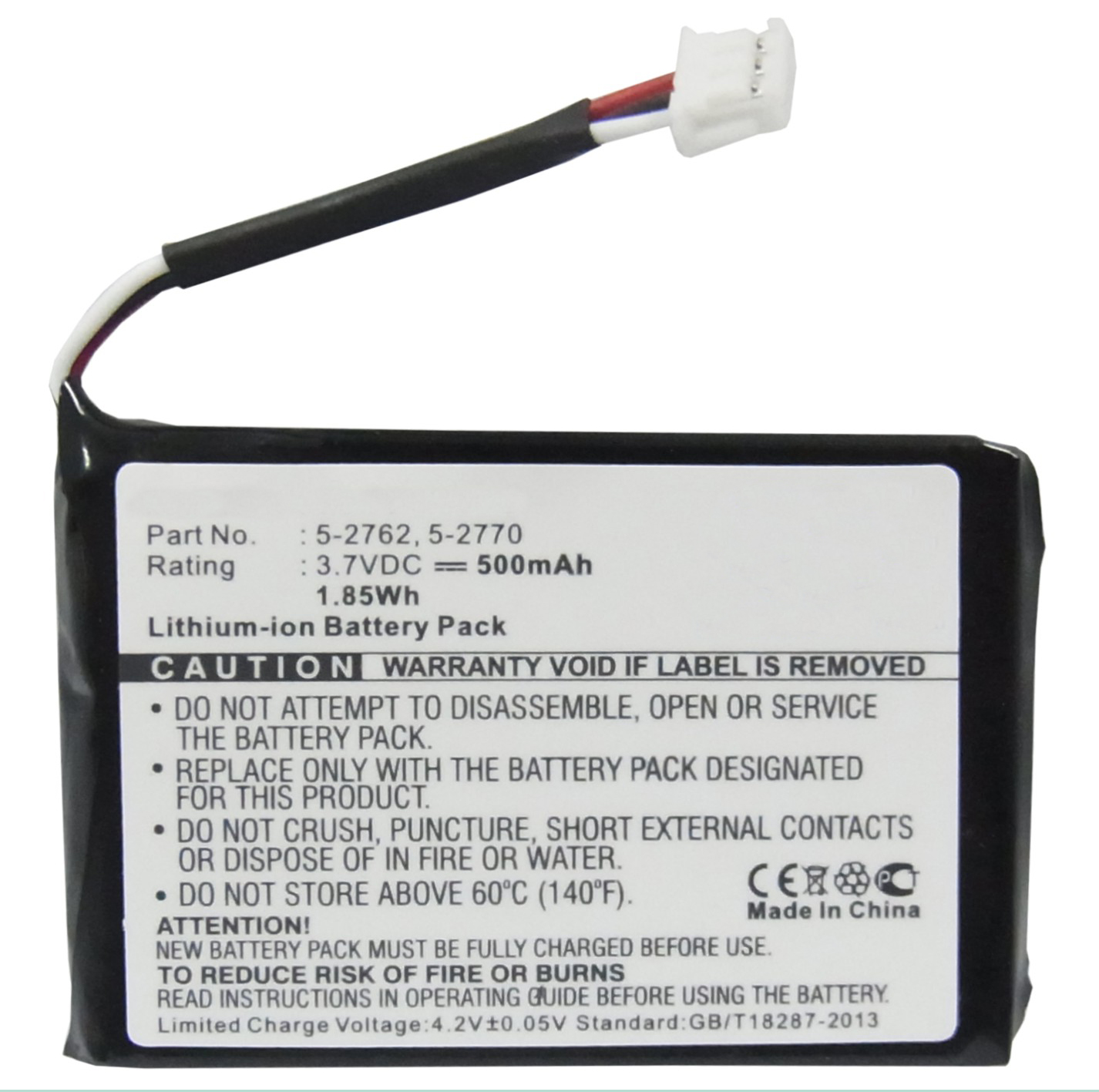 Synergy Digital Cordless Phone Battery, Compatible with Philips BF021P Cordless Phone Battery (Li-ion, 3.7V, 500mAh)