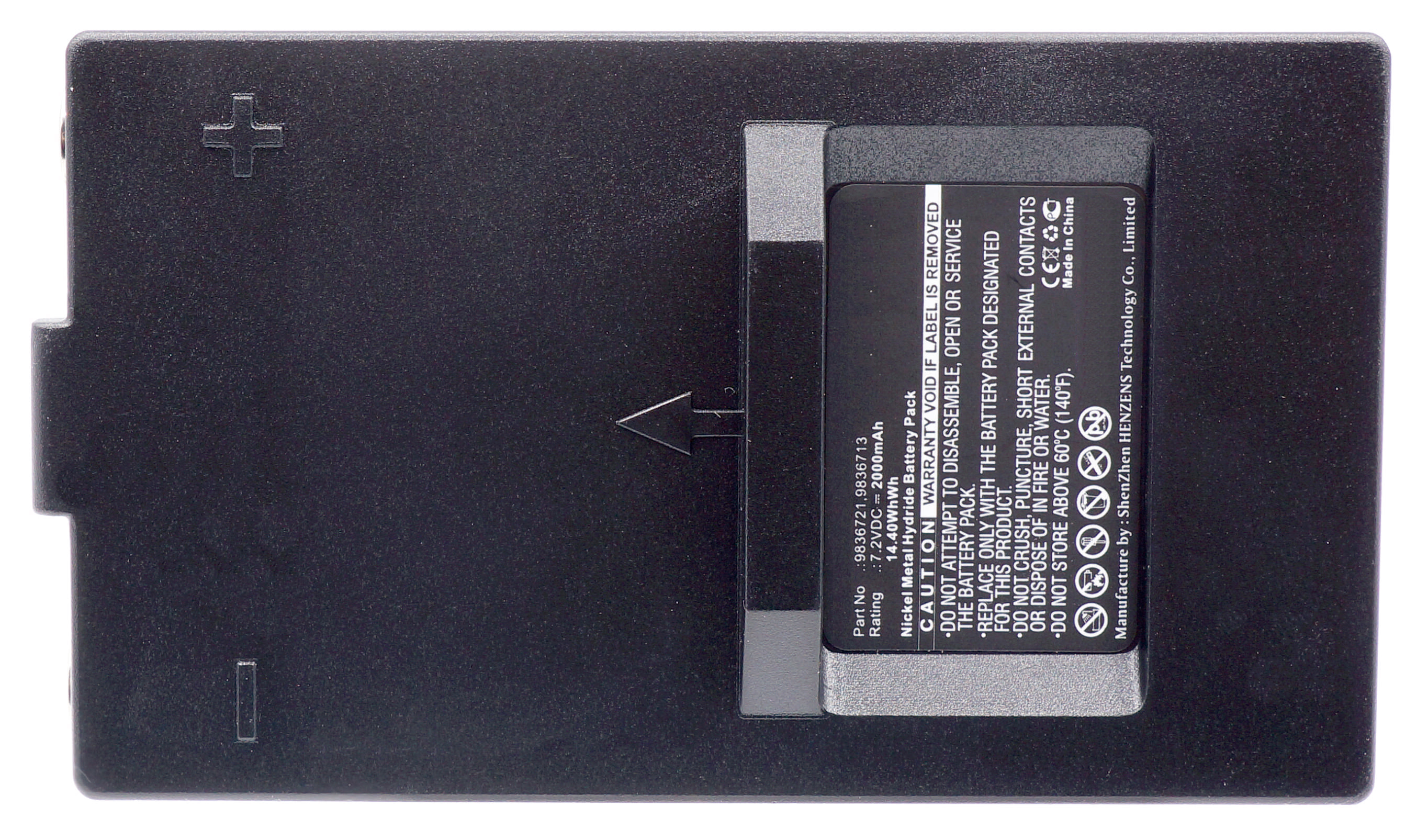 Synergy Digital Battery Compatible With Hiab 983.6713 Replacement Battery - (Ni-MH, 7.2V, 2000 mAh)