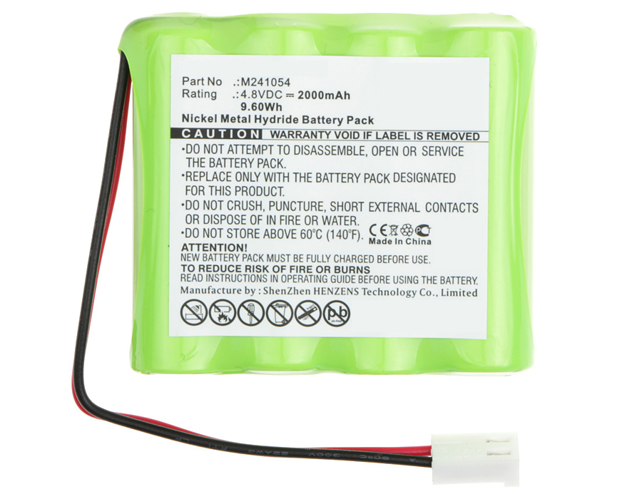 Synergy Digital Battery Compatible With Teleradio M241054 Replacement Battery - (Ni-MH, 4.8V, 2000 mAh)