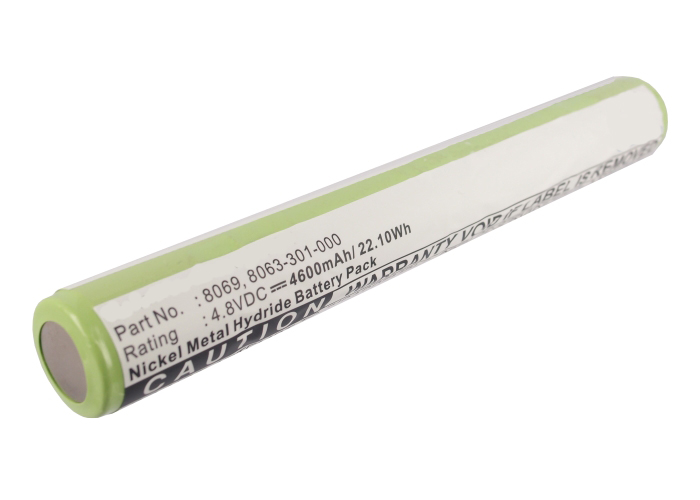 Synergy Digital Flashlight Battery, Compatible with Pelican 8060-301-000E Flashlight Battery (Ni-MH, 4.8V, 4600mAh)