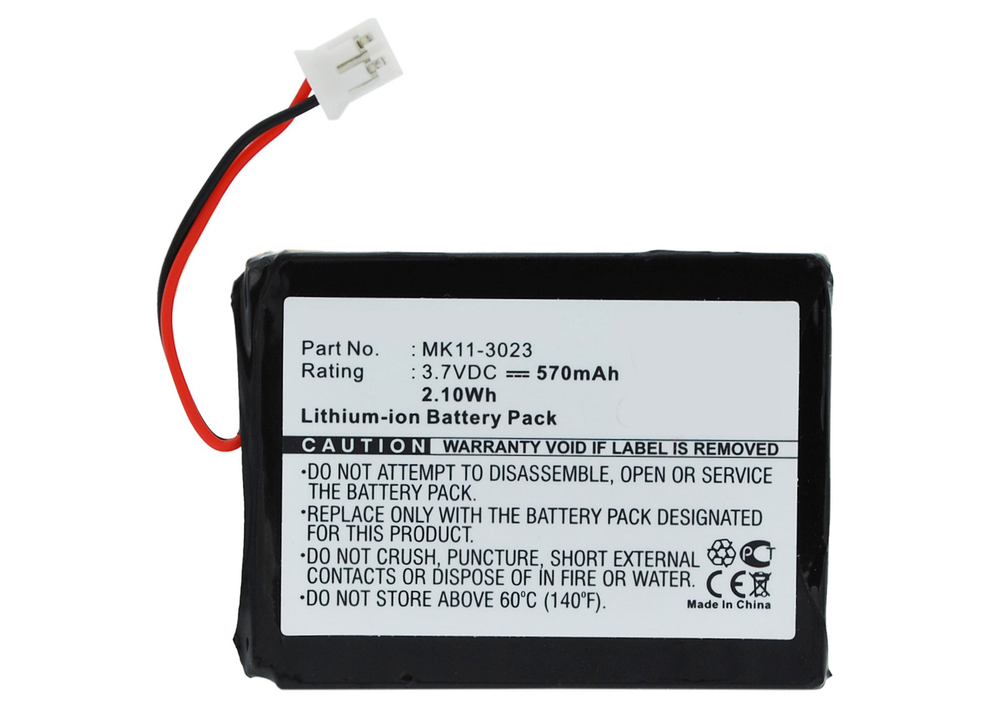 Synergy Digital Battery Compatible With Sony MK11-2903 Replacement Battery - (Li-Ion, 3.7V, 570 mAh)