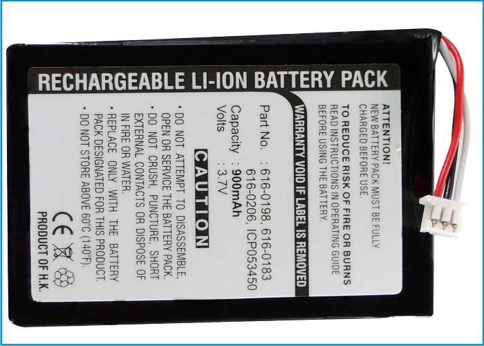 Synergy Digital Battery Compatible With Apple 616-0206 Replacement Battery - (Li-Ion, 3.7V, 900 mAh)