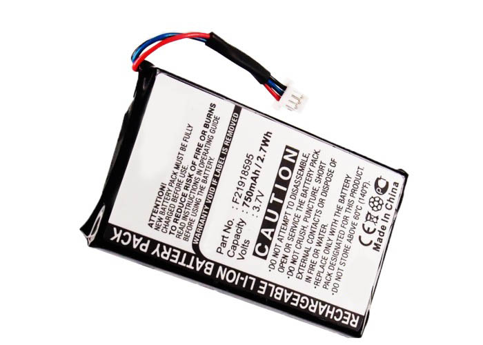 Synergy Digital PDA Battery, Compatible with Palm F21918595 PDA Battery (Li-ion, 3.7V, 750mAh)