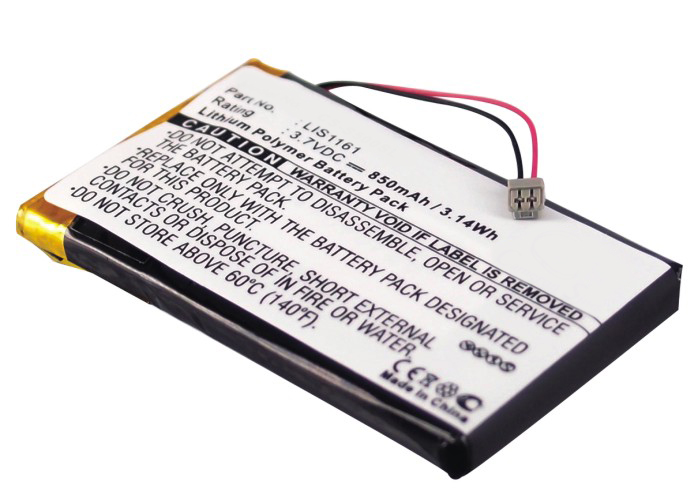 Synergy Digital PDA Battery, Compatible with Sony LIS1161 PDA Battery (Li-ion, 3.7V, 850mAh)