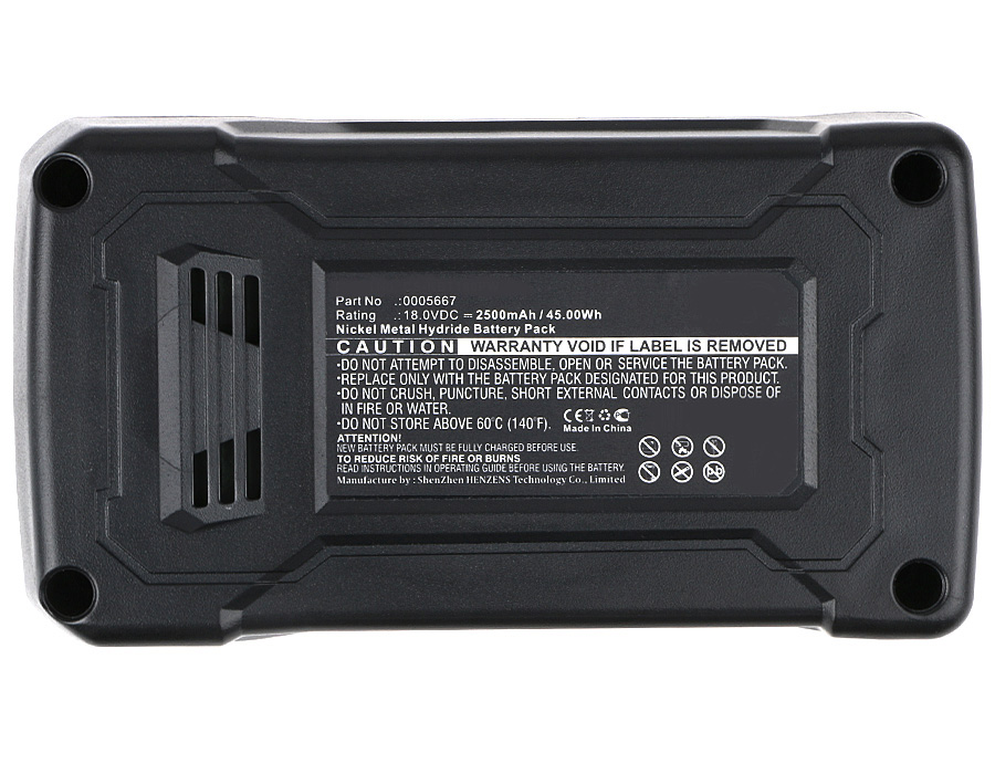 Synergy Digital Battery Compatible With KOBALT 5667 Power Tool Battery - (Ni-MH, 18V, 2500 mAh)