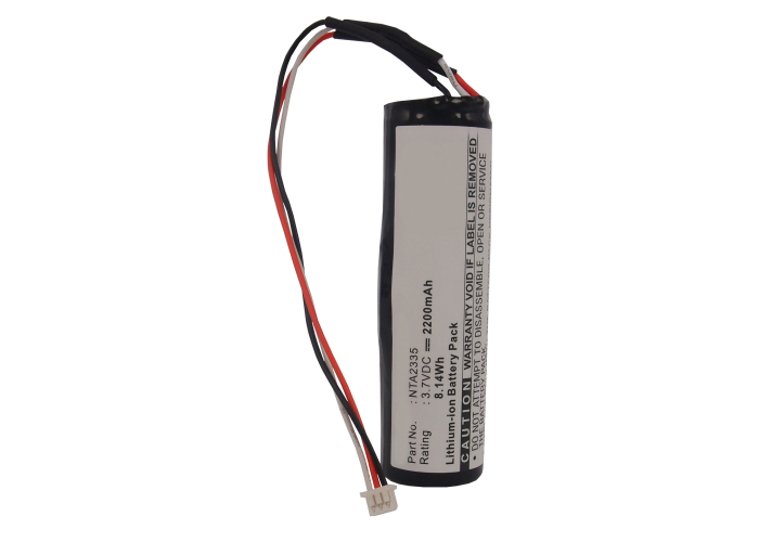 Synergy Digital Speaker Battery, Compatible with Logitech NTA2335 Speaker Battery (Li-ion, 3.7V, 2200mAh)
