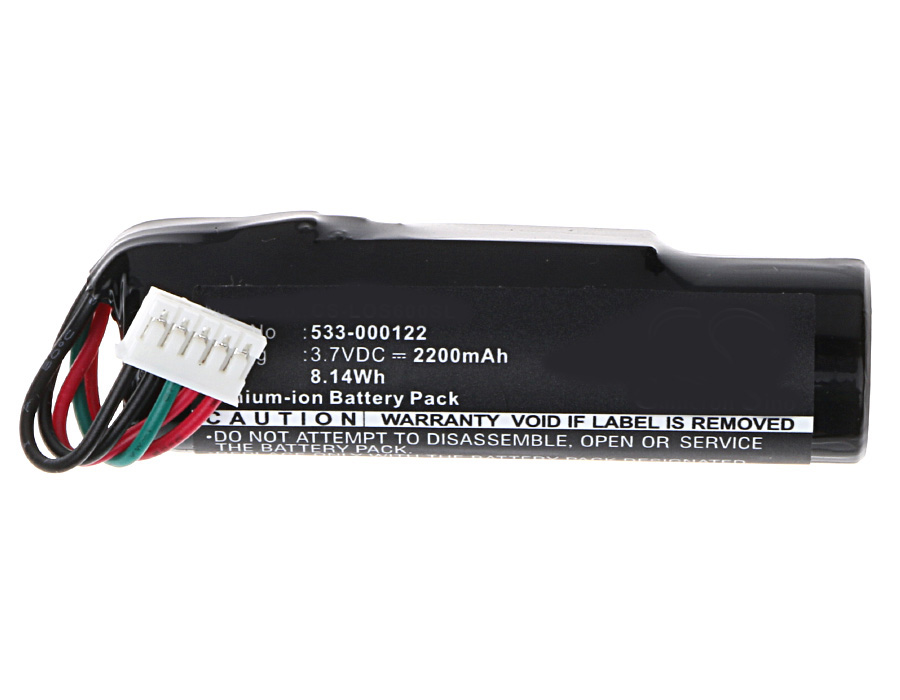 Synergy Digital Speaker Battery, Compatible with Logitech 533-000122 Speaker Battery (Li-ion, 3.7V, 2200mAh)