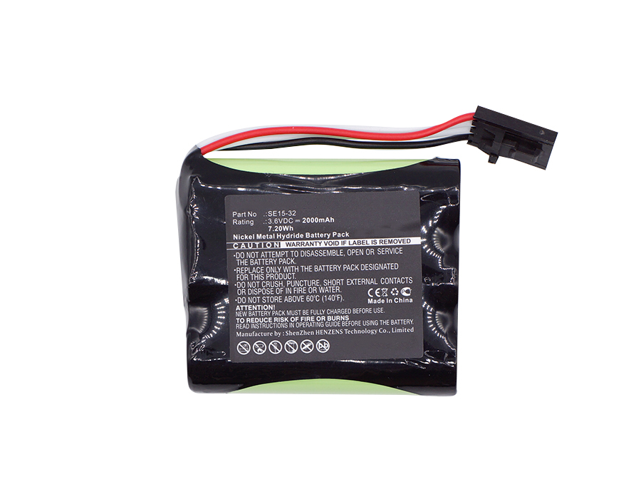 Synergy Digital Battery Compatible With X-Rite SE15-32 Survey Battery - (Ni-MH, 3.6V, 2000 mAh)