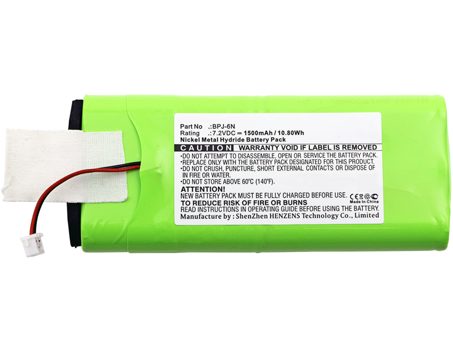 Synergy Digital 2-Way Radio Battery, Compatible with Ritron BPJ-6N 2-Way Radio Battery (Ni-MH, 7.2V, 1500mAh)